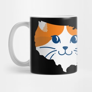 USA Cat Country Mug